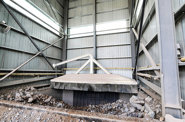 原石卸料車(chē)間