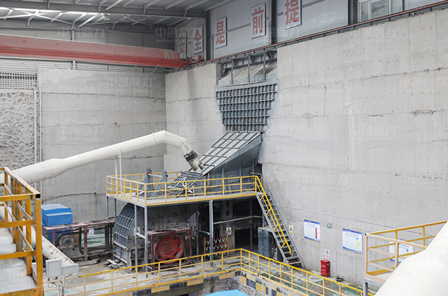 田溝項(xiàng)目破碎設(shè)備