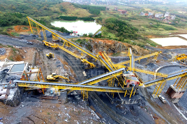 湖南泰安建材日產5000噸機制砂生產線