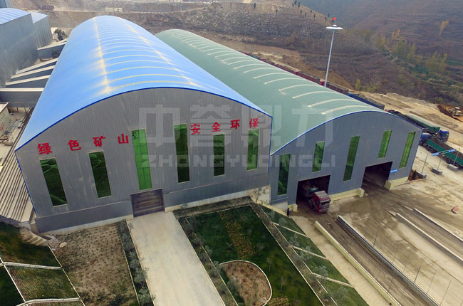 山東臨沂日產8000噸石子生產線