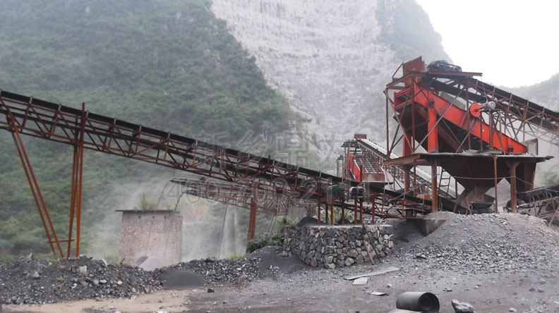 廣西來賓八一鎮石料廠