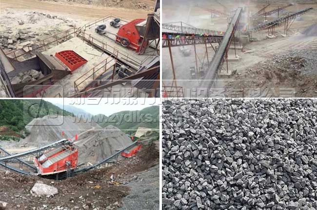 鼎力石料生產(chǎn)線