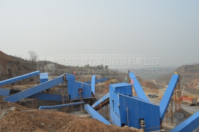 水泥廠破碎生產線