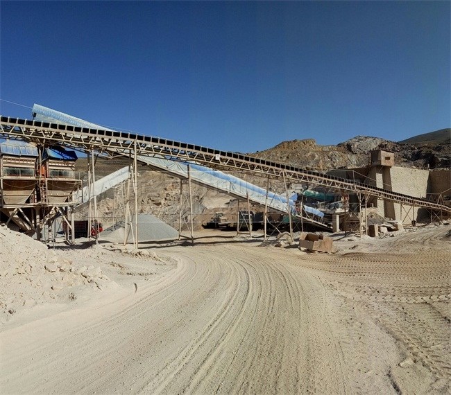 甘肅平涼時產500噸石料生產線覽