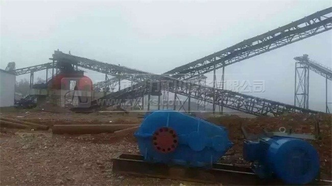 安徽鳳陽時產1200噸石料生產線