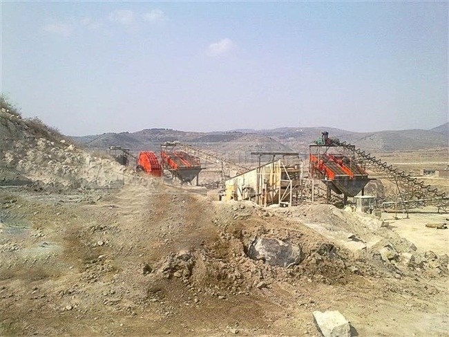 砂石生產線中的篩分設備