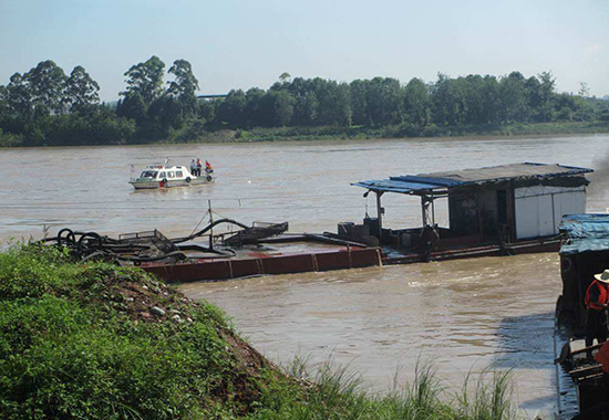 寧夏嚴打違法采砂行為