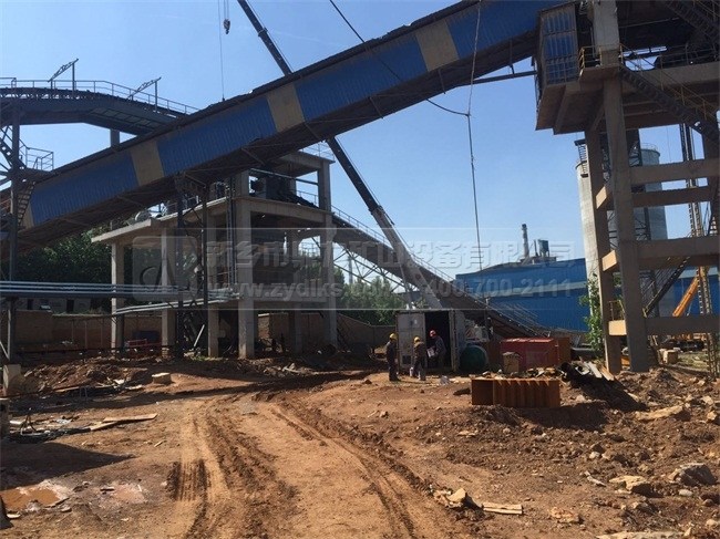 制砂生產線現場