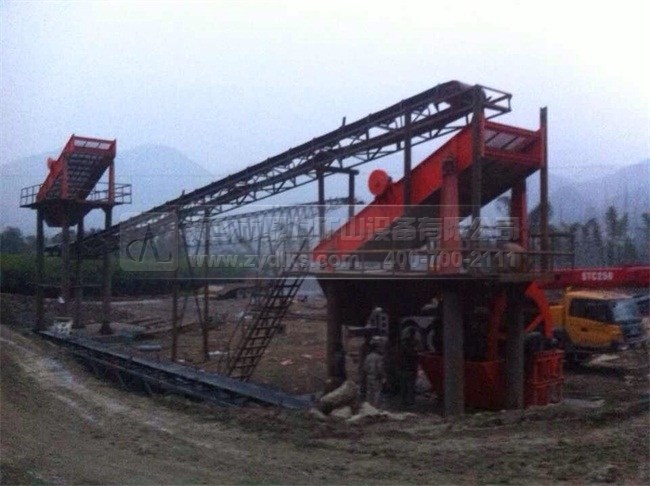 石灰石制砂生產線案例