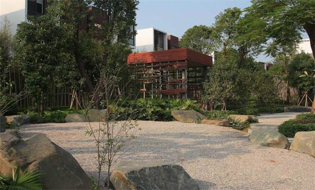 礫石用于別墅區