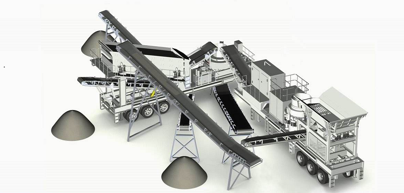 移動式碎石生產