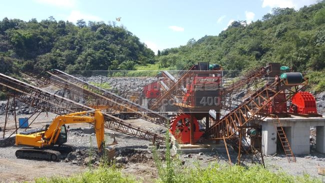 制砂機生產現場
