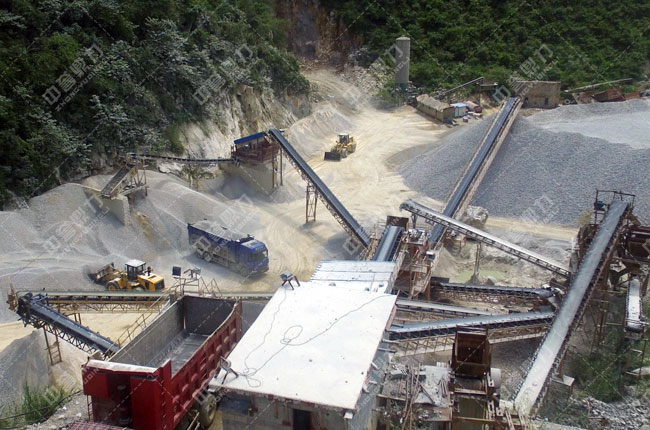 廣西柳州順晟建材有限公司石料生產(chǎn)線(xiàn)