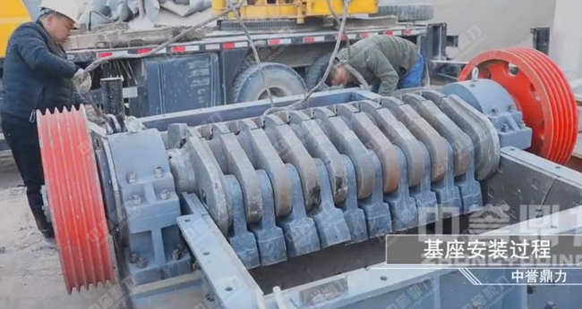 破碎機現(xiàn)場圖片