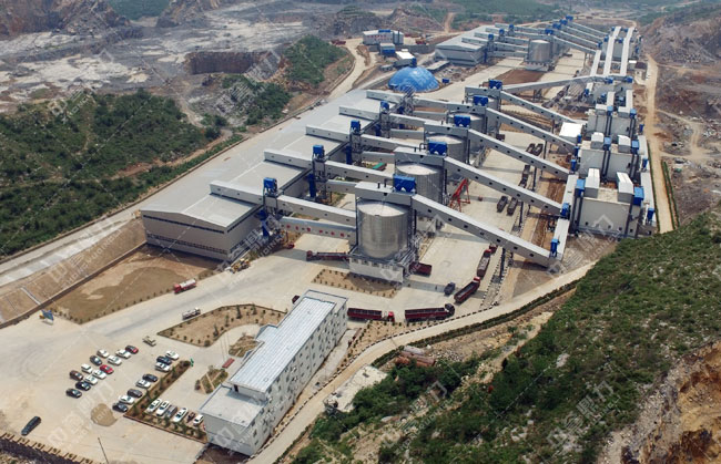 衛(wèi)輝市資源有限公司大型環(huán)保石子生產線