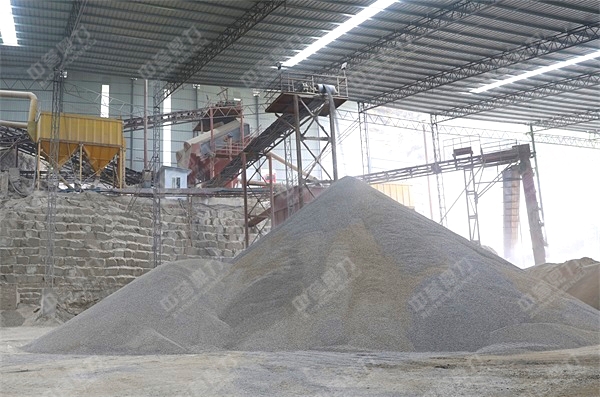 封閉的成品料區域