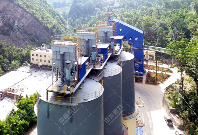 堯柏秀山水泥封閉式骨料生產線