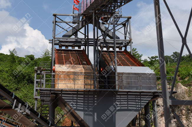 并排工作的篩分設(shè)備