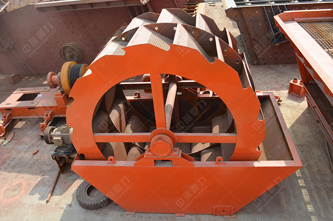 輪式砂石洗選機