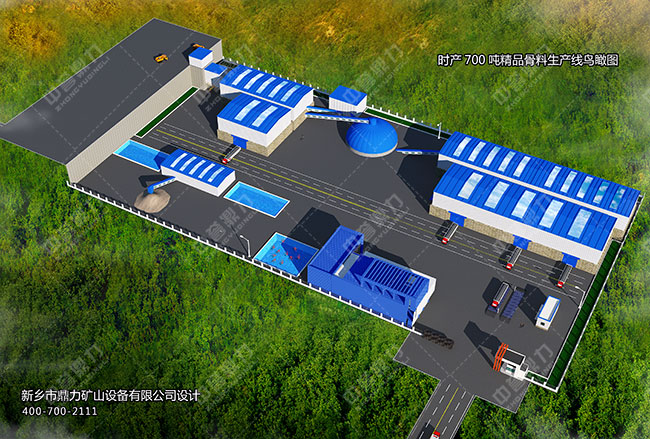 環保砂石廠效果圖