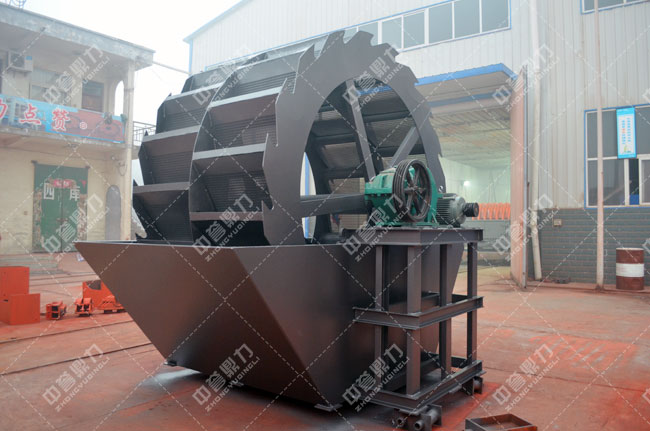 每小時洗100方的洗砂機