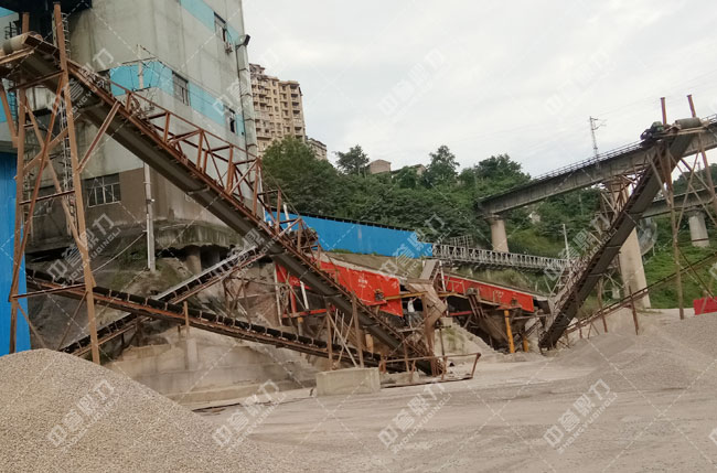 輝綠巖碎石生產線