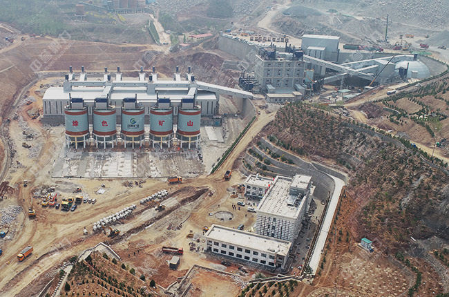 茂鑫礦業時產3000噸砂石骨料生產線項目