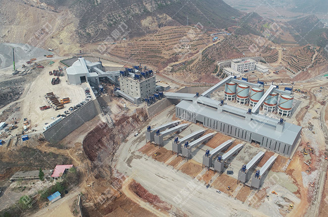 茂鑫礦業時產3000噸砂石骨料生產線