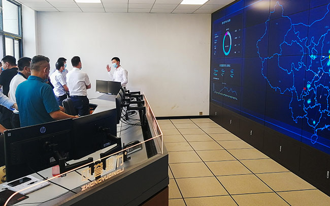 湖北省赤壁市導參觀中譽鼎力礦山管理云數據