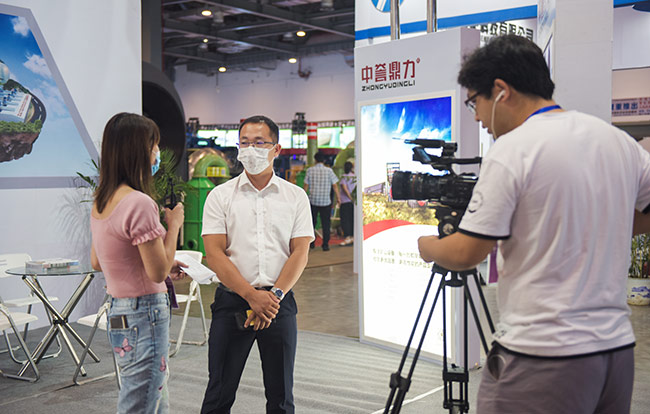 中譽鼎力參加“2020中(江西)際砂石及尾礦與建筑廢棄物處置技術與設備展覽會”